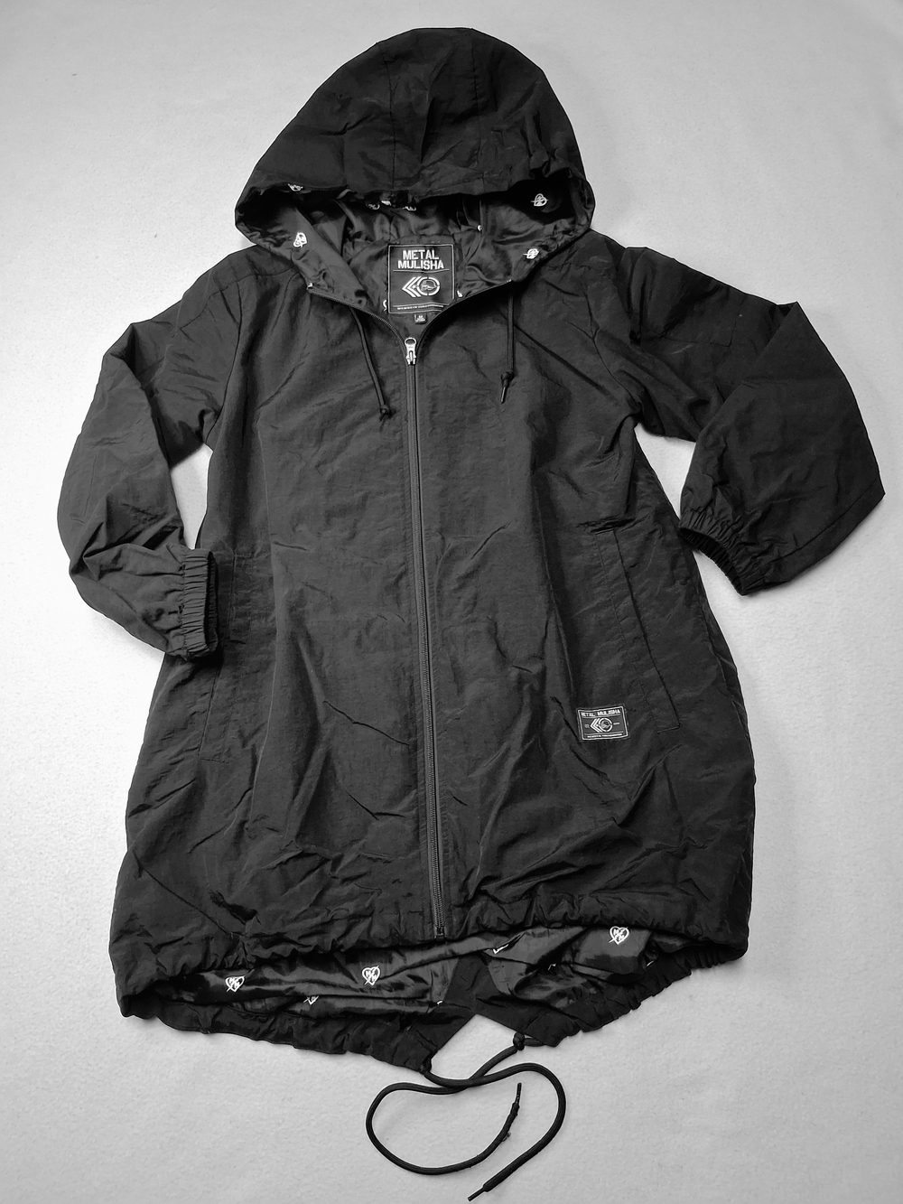 Metal Mulisha Black Hooded Parka Jacket